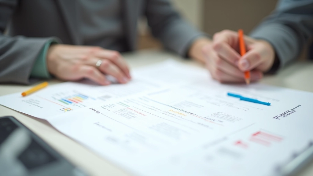 Spreadsheet met risico's geanalyseerd, waarschijnlijkheid en impact beoordeeld