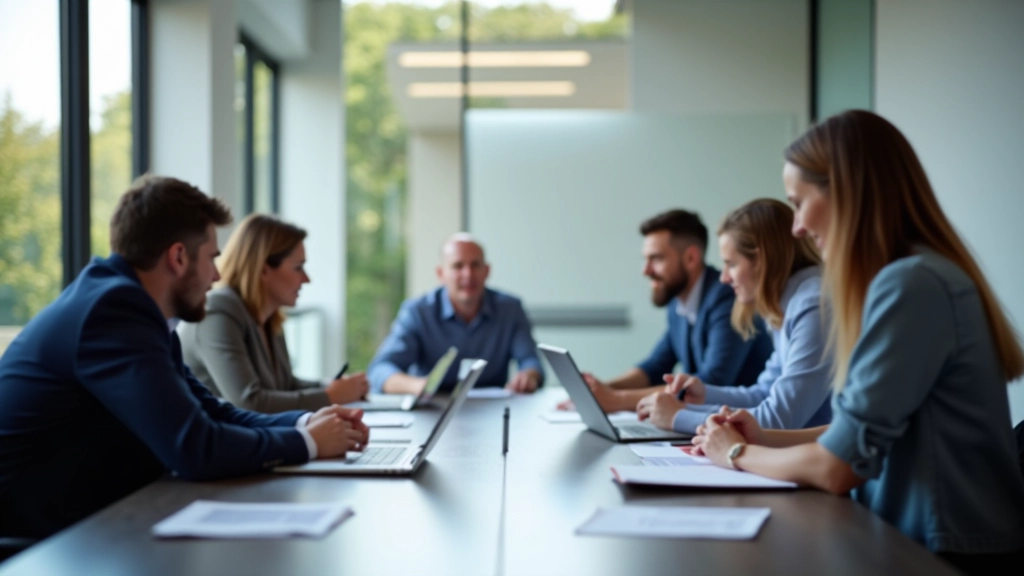 Teammeeting waar voortgang besproken wordt en aanpassingen gepland